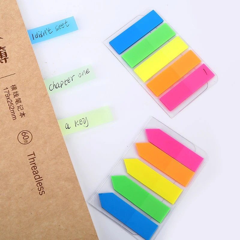 Neon Transparent Sticky Notes